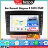 HIZPO Autoradio Android da 7 Pollici con CarPlay per Renault Megane 2 2002-2009, Sistema Intelligente 2din GPS, Ricevitore Stereo Multimediale