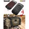 Rhinowalk Borsa Moto Posteriore 20L 40L 65L Impermeabile Borsa Sella Bagaglio con Pannello MOLLE Chiusura Magnetica Touring Enduro ADV Sport Compatibile KTM BMW Honda Yamaha Suzuki