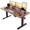 Devoko Scrivania elettrica regolabile in altezza Devoko 160x80 cm con 3 memorie, controllo manuale e USB