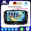 NONE Autoradio Android 15 con CarPlay Wireless per Fiat 500 2016-2019, GPS, Stereo Auto, FM, WiFi, Touchscreen, Multimedia Video