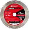 EZARC Disco diamantato EZARC da 76mm/3'' per taglio piastrelle in porcellana, ceramica, granito, marmo - Lame super sottili per smerigliatrice angolare