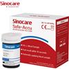SINOCARE (50/100/200/300/400/500 pezzi per Safe-Accu) Strisce reattive e lancette per la glicemia Sinocare per il tester del diabete