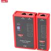 UNI-T UT681L RJ45 RJ11 Cable LAN Tester cavo di rete linea telefonica Tester a doppio uso Display di stato a LED strumento di riparazione NC