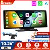 Jansite Srnubi Schermo CarPlay Portatile da 10.26'' Radio per Auto Wireless Android Auto Mirror Link FM AUX Multimedia 5G WIFI Bluetooth 5.0 Navigazione GPS