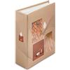 Hama Minimax - Album fotografico Singo II (formato 12,5 x 16,5 cm, 100 foto 10 x 15 cm, 100 pagine, motivo Zen) Terracotta