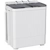 INTERGREAT - Lavatrice portatile, lavatrice compatta da 28 libbre (18 libbre) e asciugatrice (10 libbre) combinata con manopole del timer, mini lavatrice portatile per lavanderia per appartamenti