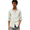 Tommy Jeans Uomo Camicia Original Stretch Shirt Slim Fit