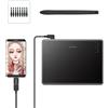 HUION Inspiroy H430P tavoletta da disegno con area di lavoro da 4,8 x 3 pollici, penna senza batteria, supporta Mac Windows Android e OSU, ideale per lavorare da casa e in remoto