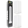 CLAR - Lampadina PLC Gemini S/E 11W Luce Naturale 4000K G23, Non Regolabile (Pack 10)