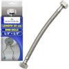 MONTERAL Tubo Flessibile 20 cm F 1/2" x F 1/2" DN8 DE13 | Tubo Corazzato Pressione Max 10 bar e Temperatura Max +70°C - Garanzia di 10 Anni - MONTERAL