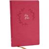 Thomas Nelson NKJV Holy Bible, Value Ultra Thinline, Pink (Rilegato in ecopelle)