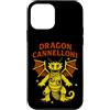 Cursed Italian Brainrot Gamer Secret Tee Custodia per iPhone 12 mini Dragon Cannelloni - Divertente meme gergale italiano Brainrot Pasta