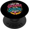 First Time Grandma Let The Spoiling Begi Prima Volta Nonna Lasciate Il Spoiling Begin PopSockets PopGrip Adesivo