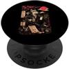Cyberpunk Visual Kei J-Rock Ramen Japan Anime Japan Samurai Tattoo K-Pop Y2K Manga Geisha Kawaii PopSockets PopGrip Adesivo