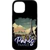 France Paris Holiday / Vacation Apparel Custodia per iPhone 15 Francia e City Trip a Parigi