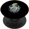 Jellyfish Ocean Marine Lovers Berretto con meduse oceaniche marine creature nautiche marine art PopSockets PopGrip Adesivo