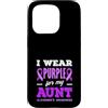 Alzheimer's Awareness Purple Ribbon Appa Custodia per iPhone 15 Pro Indosso il viola per la consapevolezza dell'Alzheimer di mia zia