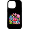 Happy Pencil Club Custodia per iPhone 15 Pro Max Cute Back to School Apple Zaino Matita Libri Forniture