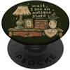 Thrift Store Findin Divertente Negozio di antiquariato Amante della decorazione vintage dell'usato PopSockets PopGrip Adesivo