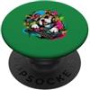 Graffiti Bulldog DJ Musician Graphics DJ Bulldog Giradischi Graffiti Street Art PopSockets PopGrip Adesivo