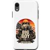 Steam Locomotive Train Railroad Big Boy Custodia per iPhone XR Big Boy 4014 - Locomotiva a vapore vintage con treno