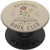 Bookworm Reading Fantasy Romance Book Romantasy Book Club Reader Romance Fantasy Libri PopSockets PopGrip Adesivo