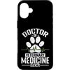 profession academic degree university ca Custodia per iPhone 16 Plus Dottore in Medicina Veterinaria (D.V.M.)