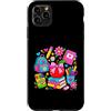Happy Pencil Club Custodia per iPhone 11 Pro Max Cute Back to School Apple Zaino Matita Libri Forniture