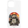 Steam Locomotive Train Railroad Big Boy Custodia per iPhone 15 Big Boy 4014 - Locomotiva a vapore vintage con treno