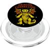 Cursed Italian Brainrot Gamer Secret Tee Dragon Cannelloni - Divertente meme gergale italiano Brainrot Pasta PopSockets PopGrip per MagSafe
