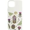 Cottage Bloom Atelier Custodia per iPhone 15 Plus Luna Falena e Cardo Cottage Gotico Luna Natura