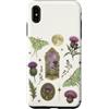 Cottage Bloom Atelier Custodia per iPhone XS Max Luna Falena e Cardo Cottage Gotico Luna Natura
