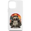 Steam Locomotive Train Railroad Big Boy Custodia per iPhone 13 Pro Max Big Boy 4014 - Locomotiva a vapore vintage con treno