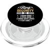 Funny Ring Bearer Wedding Ring Security Anello di sicurezza per festa di nozze divertente portatore di anelli PopSockets PopGrip per MagSafe