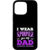 Alzheimer's Awareness Purple Ribbon Appa Custodia per iPhone 15 Pro Max Indosso il viola per la consapevolezza dell'Alzheimer di mio padre