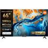 XIAOMI TV S Mini LED 65, QLED, 65 inch, Dolby Vision, Atmos144Hz, 1200 nits