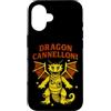 Cursed Italian Brainrot Gamer Secret Tee Custodia per iPhone 16 Dragon Cannelloni - Divertente meme gergale italiano Brainrot Pasta