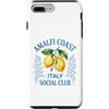 Souvenir Shirt Custodia per iPhone 7 Plus/8 Plus Costiera Amalfitana Limoni Capri Italia Social Club