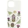 Cottage Bloom Atelier Custodia per iPhone 15 Luna Falena e Cardo Cottage Gotico Luna Natura