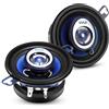 Pyle Stereo Casse Auto 2-Vie Universali, 120 Watt, Altoparlanti Coassiali 8.9 Centimetri, Montaggio Rapido OEM, Compatibili per Porte/Pannelli Laterali Veicoli