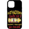 Casino Slot Machine Player Gambling Poke Custodia per iPhone 12 mini Slot Machine mi rende felice frutta gioco d'azzardo Casino Giocatore