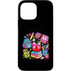 Happy Pencil Club Custodia per iPhone 13 Pro Max Cute Back to School Apple Zaino Matita Libri Forniture