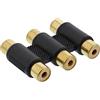 InLine 20075 Adattatore Audio/Video, Nero