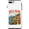 Italia Heritage Souvenirs Custodia per iPhone 7 Plus/8 Plus Bellagio Lago di Como Italia Viaggi Italiani Vacanze