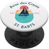 YO MINUS Anse des Cayes Saint Barts PopSockets PopGrip Adesivo