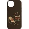 Read More Books Custodia per iPhone 14 Plus Cute Reading Lontra Leggi di più Libri Amante dei libri