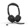 Jabra Evolve3 65 Cuffie con microfono wireless Bluetooth dual-ear, UC, USB-C