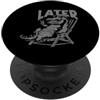 Later Holiday / Vacation Apparel & Cloth Coccodrillo - Ci vediamo dopo Estate o Vacanze - Alligator PopSockets PopGrip Adesivo