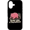 Wombat Burrowing Wildlife Animal Lover Custodia per iPhone 17 Costruito come un piccolo bulldozer Wombat Forza