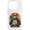 Steam Locomotive Train Railroad Big Boy Custodia per iPhone 14 Pro Big Boy 4014 - Locomotiva a vapore vintage con treno